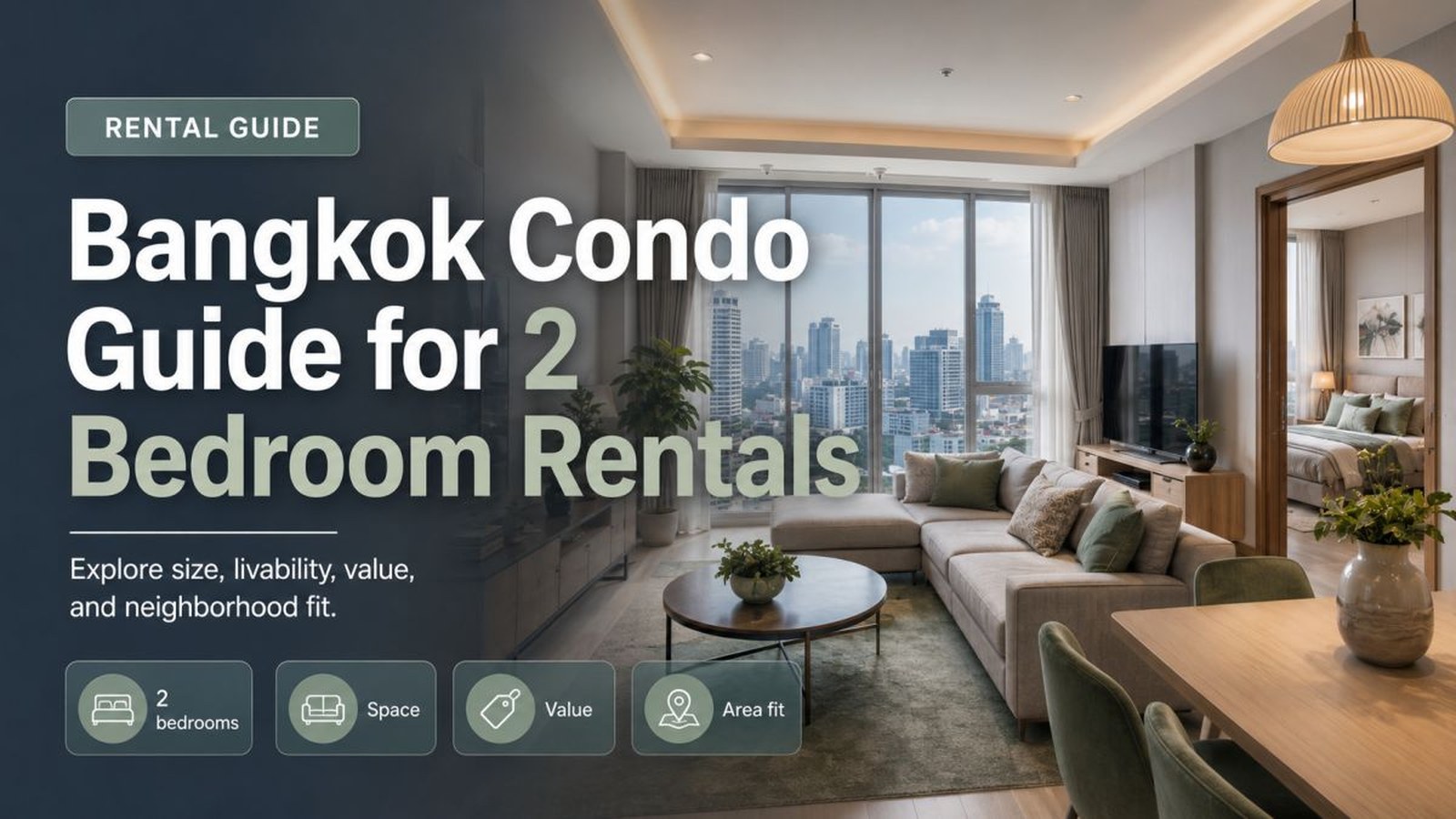 Bangkok Condo Guide for 2 Bedroom Rentals
