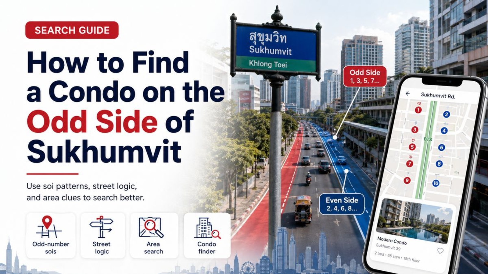 How to Find a Condo on the Odd Side of Sukhumvit