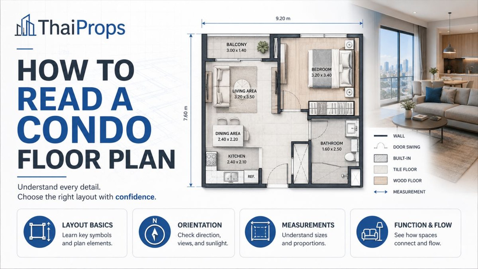 How to Read a Condo Floor Plan