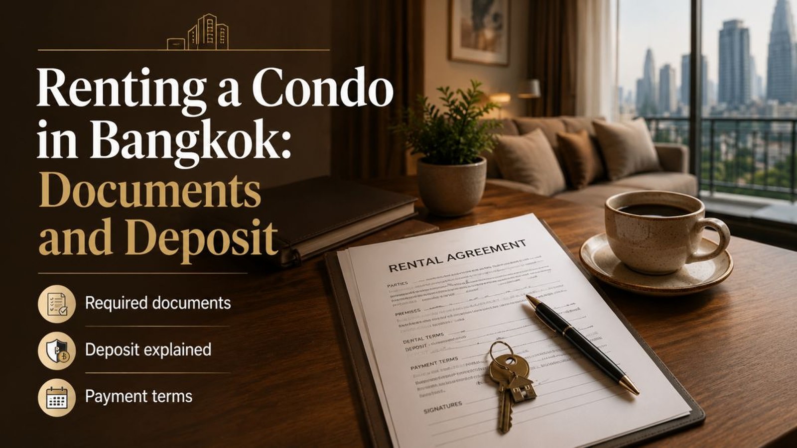 Renting a Condo in Bangkok: Documents and Deposit
