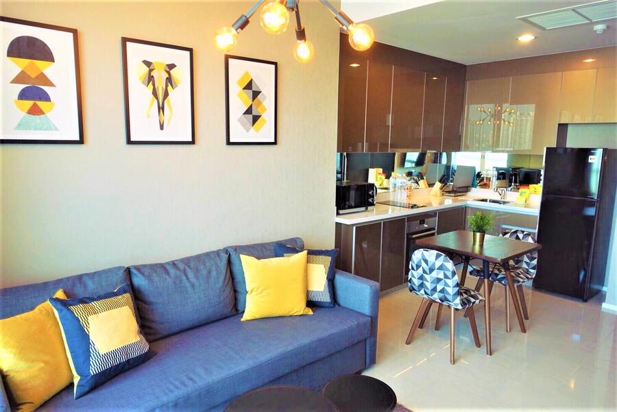 Menam Residences · 1 bedroom · 50 SqM · Floor 17 · Riverside, Bangkok · Photo 1 Menam Residences 1-bedroom Condo in Riverside, Bangkok – photo 1