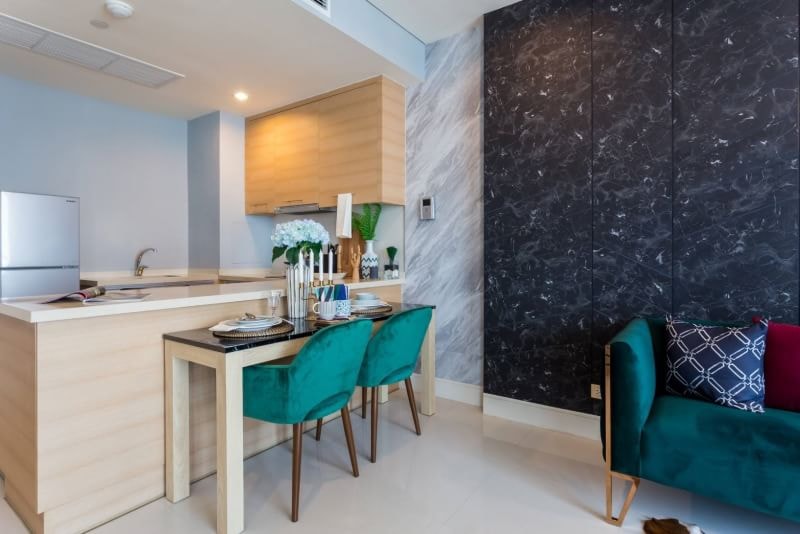 Aguston Sukhumvit 22 · 1 bedroom · 56.24 SqM · Floor 16 · Phrom Phong, Bangkok · Photo 4 Aguston Sukhumvit 22 1-bedroom Condo in Phrom Phong, Bangkok – photo 4