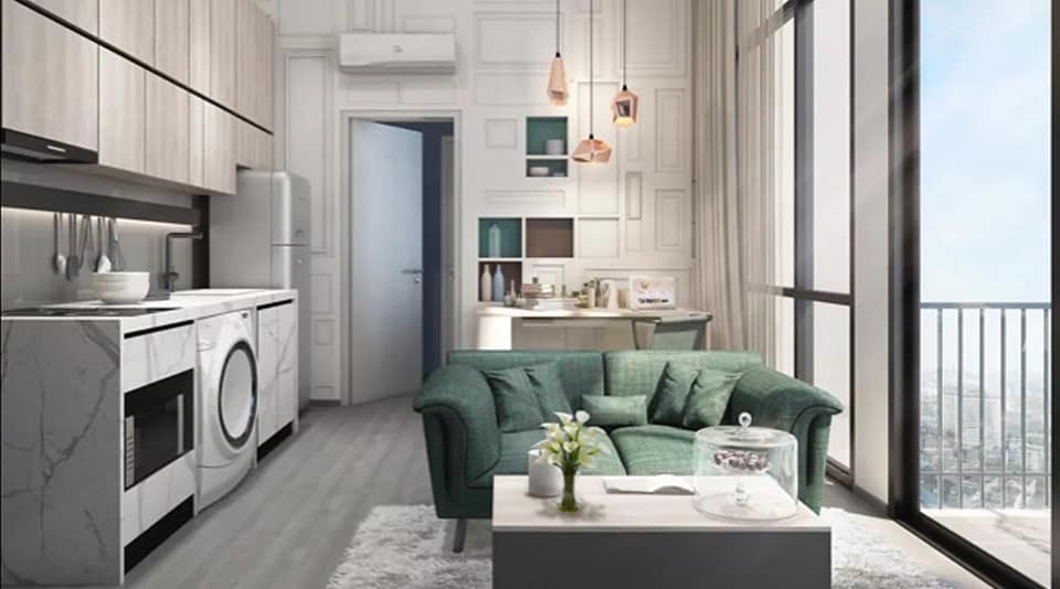 The Line Sukhumvit 101 · 1 bedroom · 33 SqM · Floor 9 · Phra Khanong, Bangkok · Photo 1 The Line Sukhumvit 101 1-bedroom Condo in Phra Khanong, Bangkok – photo 1