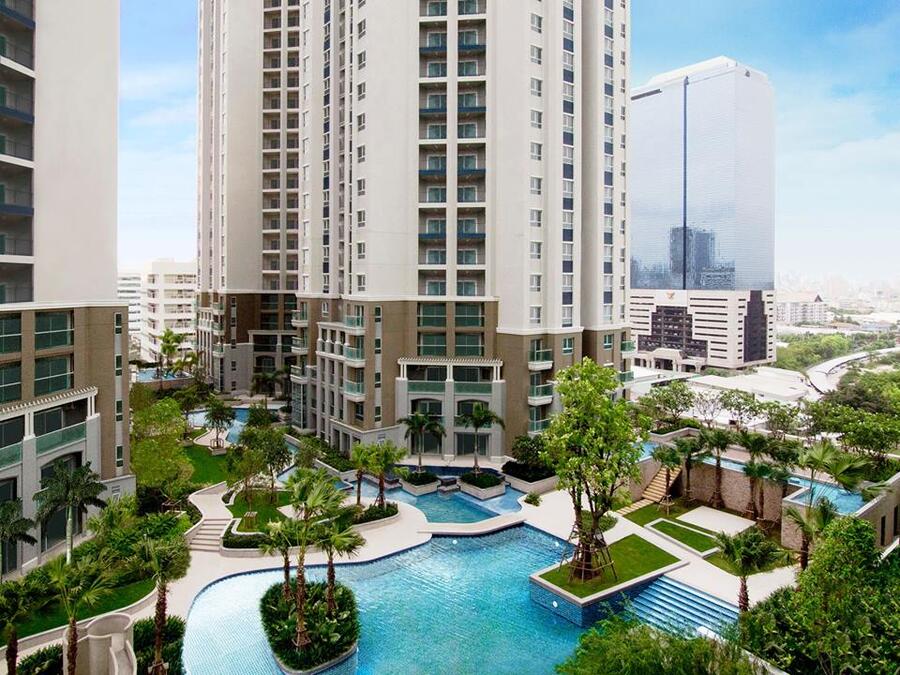 Belle Grand Rama 9 · 3 bedroom · 101 SqM · Floor 19 · Rama 9, Bangkok · Photo 1 Belle Grand Rama 9 3-bedroom Condo in Rama 9, Bangkok – photo 1