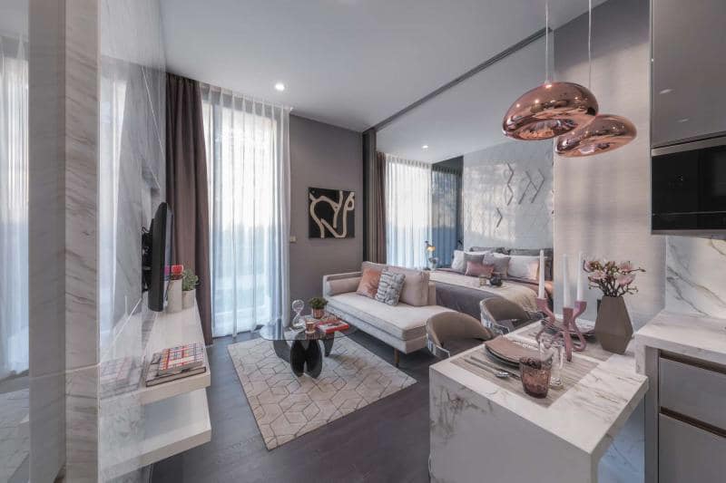 THE ESSE at SINGHA COMPLEX · 1 bedroom · 47.45 SqM · Asoke, Bangkok · Photo 2 THE ESSE at SINGHA COMPLEX 1-bedroom Condo in Asoke, Bangkok – photo 2