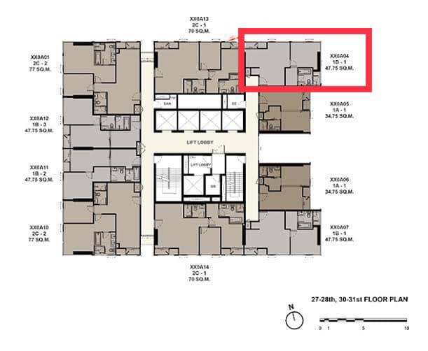 THE ESSE at SINGHA COMPLEX · 1 bedroom · 47.45 SqM · Asoke, Bangkok · Photo 5 THE ESSE at SINGHA COMPLEX 1-bedroom Condo in Asoke, Bangkok – photo 5