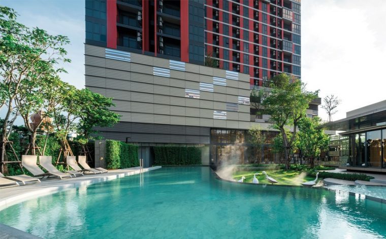 The BASE Garden Rama 9 · 1 bedroom · 31.02 SqM · Floor 27 · Rama 9, Bangkok · Photo 1 The BASE Garden Rama 9 1-bedroom Condo in Rama 9, Bangkok – photo 1