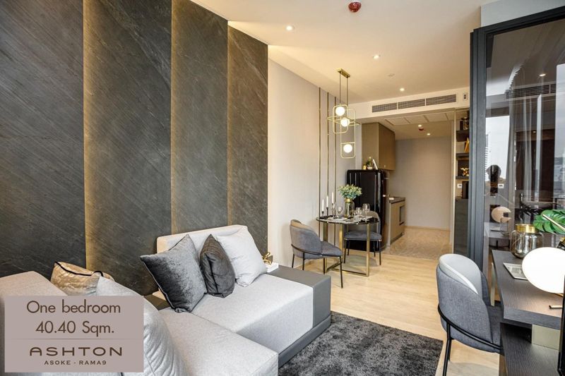 ASHTON Asoke - Rama 9 · 1 bedroom · 40 SqM · Floor 19 · Din Daeng, Bangkok · Photo 2 ASHTON Asoke - Rama 9 1-bedroom Condo in Din Daeng, Bangkok – photo 2