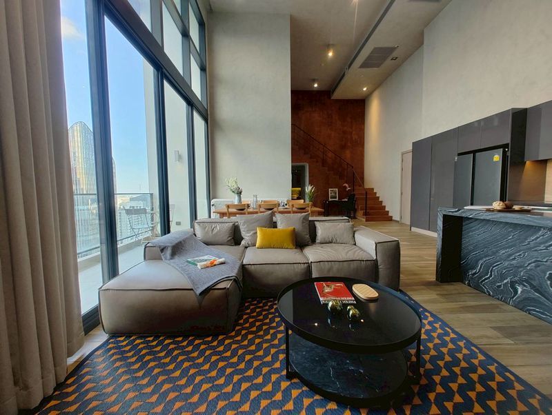 The Lofts Asoke · 3 bedroom · 130 SqM · Floor 41 · Asoke, Bangkok · Photo 1 The Lofts Asoke 3-bedroom Condo in Asoke, Bangkok – photo 1