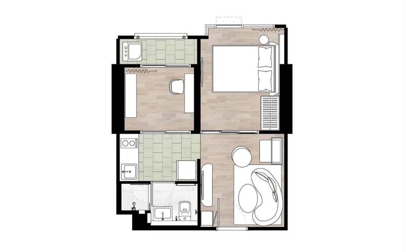 CIELA Sripatum · 2 bedroom · 32 SqM · Floor 8 · Chatuchak, Bangkok · Photo 1 CIELA Sripatum 2-bedroom Condo in Chatuchak, Bangkok – photo 1