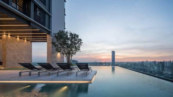 Knightsbridge Prime Onnut · 1 bedroom · 29.5 SqM · Floor 31 · Suan Luang, Bangkok · Photo 2 Knightsbridge Prime Onnut 1-bedroom Condo in Suan Luang, Bangkok – photo 2