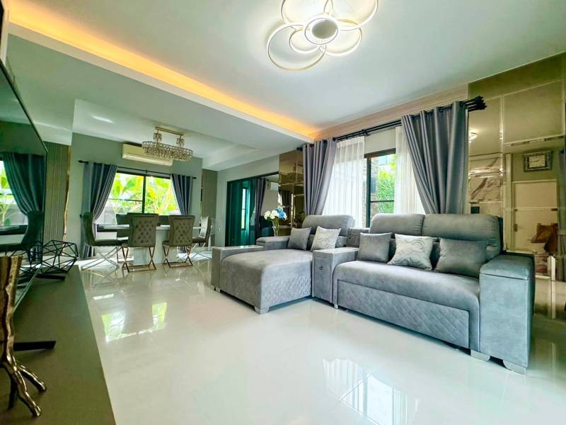 Manthana Bangna Km.7 · 4 bedroom · 176 SqM · Floor 1 · Bang Phli, Samut Prakan · Photo 3 Manthana Bangna Km.7 4-bedroom Detached House in Bang Phli, Samut Prakan – photo 3