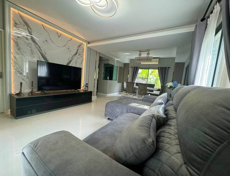 Manthana Bangna Km.7 · 4 bedroom · 176 SqM · Floor 1 · Bang Phli, Samut Prakan · Photo 5 Manthana Bangna Km.7 4-bedroom Detached House in Bang Phli, Samut Prakan – photo 5