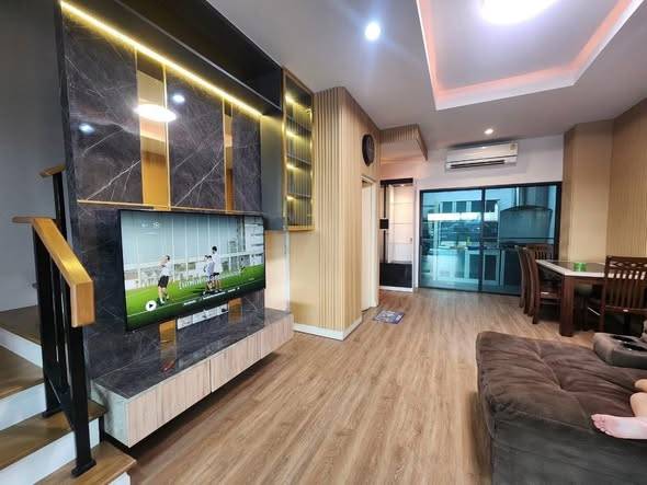 Baan Klang Mueang Rama 9-Krungthep Kritha · 3 bedroom · 74 SqM · Floor 3 · Rama 9, Bangkok · Photo 1 Baan Klang Mueang Rama 9-Krungthep Kritha 3-bedroom Townhouse in Rama 9, Bangkok – photo 1