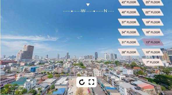 LOVE Charoen Nakhon · 1 bedroom · 33.75 SqM · Floor 12 · Photo 3 LOVE Charoen Nakhon 1-bedroom – photo 3