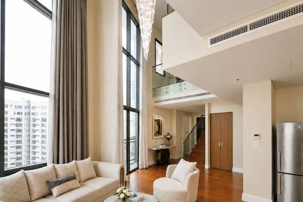 Bright Sukhumvit 24 · 3 bedroom · 160 SqM · Phrom Phong, Bangkok · Photo 2 Bright Sukhumvit 24 3-bedroom Condo in Phrom Phong, Bangkok – photo 2