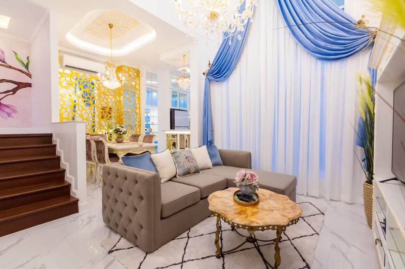Private Home with South Facing Garden Near Crystal Park · 4 bedroom · 260 SqM · Floor 4 · Lat Phrao, Bangkok · Photo 2 Private Home with South Facing Garden Near Crystal Park 4-bedroom Townhouse in Lat Phrao, Bangkok – photo 2
