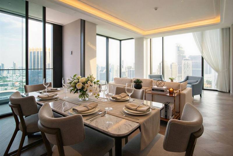 one 89 wireless · 2 bedroom · 226 SqM · Floor 29 · Sathorn, Bangkok · Photo 1 one 89 wireless 2-bedroom Condo in Sathorn, Bangkok – photo 1