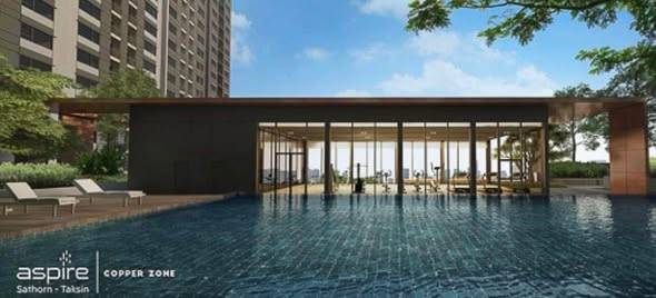 Aspire Sathorn-Taksin · 1 bedroom · 26.58 SqM · Floor 3 · Sathorn, Bangkok · Photo 2 Aspire Sathorn-Taksin 1-bedroom Condo in Sathorn, Bangkok – photo 2