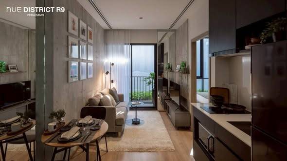 Nue District R9 · 1 bedroom · 26 SqM · Floor 10 · Huai Khwang, Bangkok · Photo 1 Nue District R9 1-bedroom Condo in Huai Khwang, Bangkok – photo 1