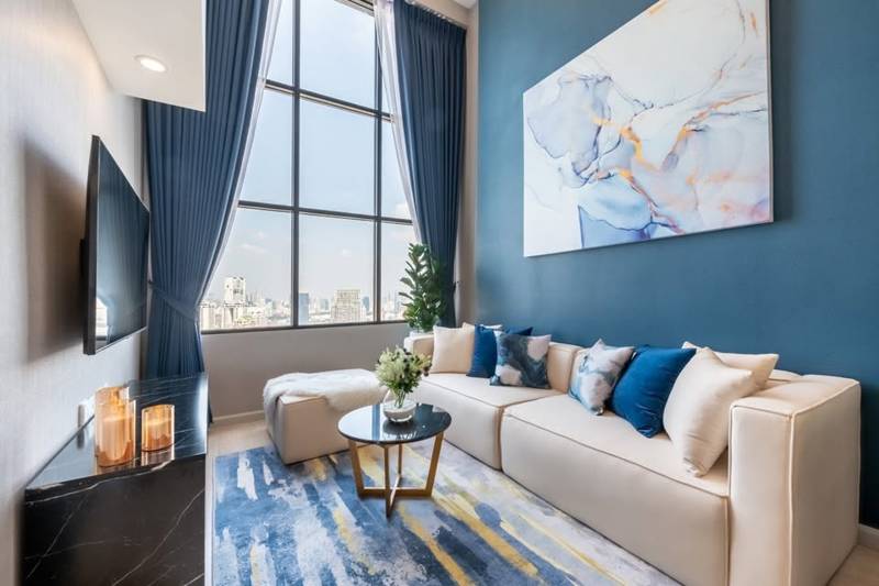 KnightsBridge Prime Sathorn · 1 bedroom · 44 SqM · Floor 41 · Sathorn, Bangkok · Photo 2 KnightsBridge Prime Sathorn 1-bedroom Condo in Sathorn, Bangkok – photo 2
