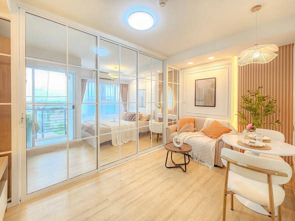The Log @ Sukhumvit 101/1 · 1 bedroom · 28.44 SqM · Floor 8 · Punnawithi, Bangkok · Photo 5 The Log @ Sukhumvit 101/1 1-bedroom Condo in Punnawithi, Bangkok – photo 5