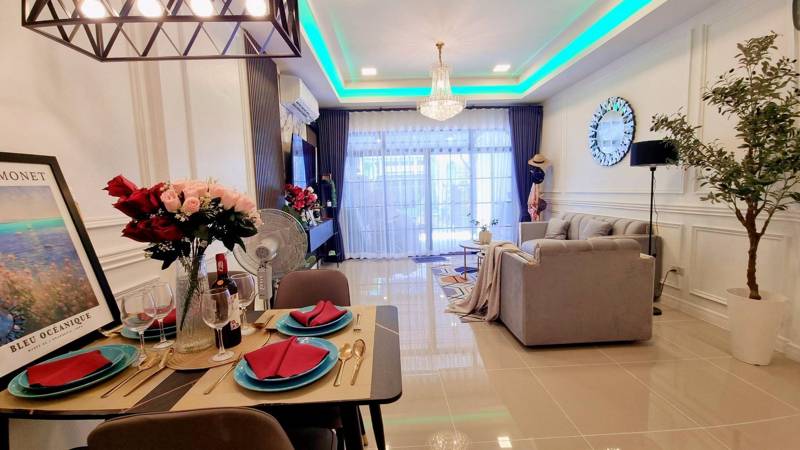 Central Pattaya Pet-Friendly Townhome with Private Pool · 3 bedroom · 18 SqM · Floor 2 · Bang Lamung, Chon Buri · Photo 4 Central Pattaya Pet-Friendly Townhome with Private Pool 3-bedroom Townhouse in Bang Lamung, Chon Buri – photo 4