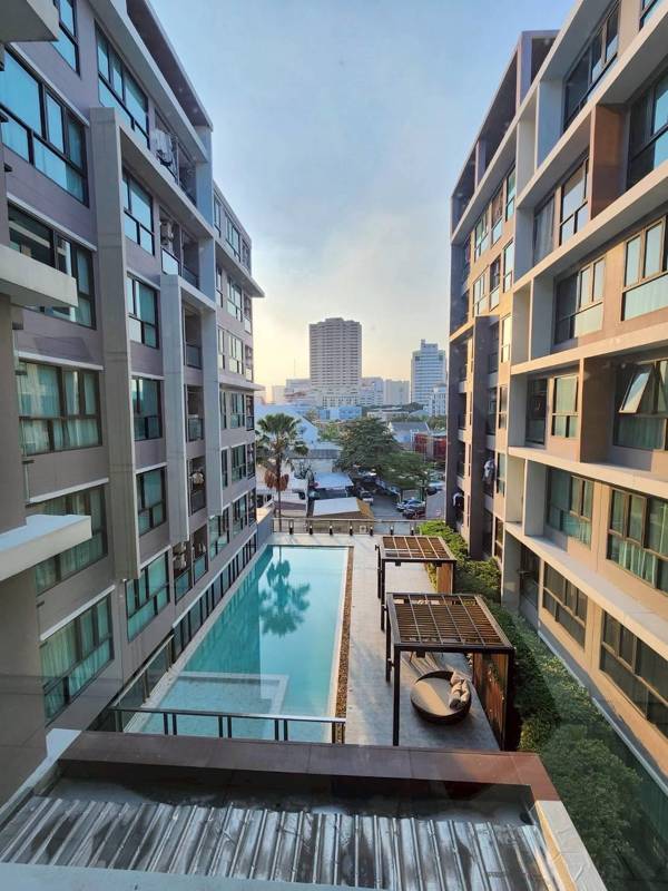 The Cube Premium Ratchadaphisek 32 · 1 bedroom · 34.7 SqM · Floor 5 · Ratchada, Bangkok · Photo 1 The Cube Premium Ratchadaphisek 32 1-bedroom Condo in Ratchada, Bangkok – photo 1