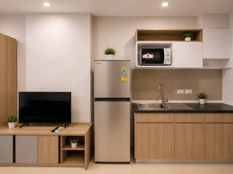 Supalai Veranda Sukhumvit 117 · 1 bedroom · 28 SqM · Floor 23 · Samrong, Samut Prakan · Photo 3 Supalai Veranda Sukhumvit 117 1-bedroom Condo in Samrong, Samut Prakan – photo 3