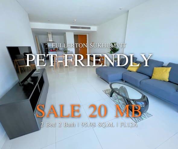 Fullerton · 2 bedroom · 105.35 SqM · Floor 12 · Ekkamai, Bangkok · Photo 1 Fullerton 2-bedroom Condo in Ekkamai, Bangkok – photo 1