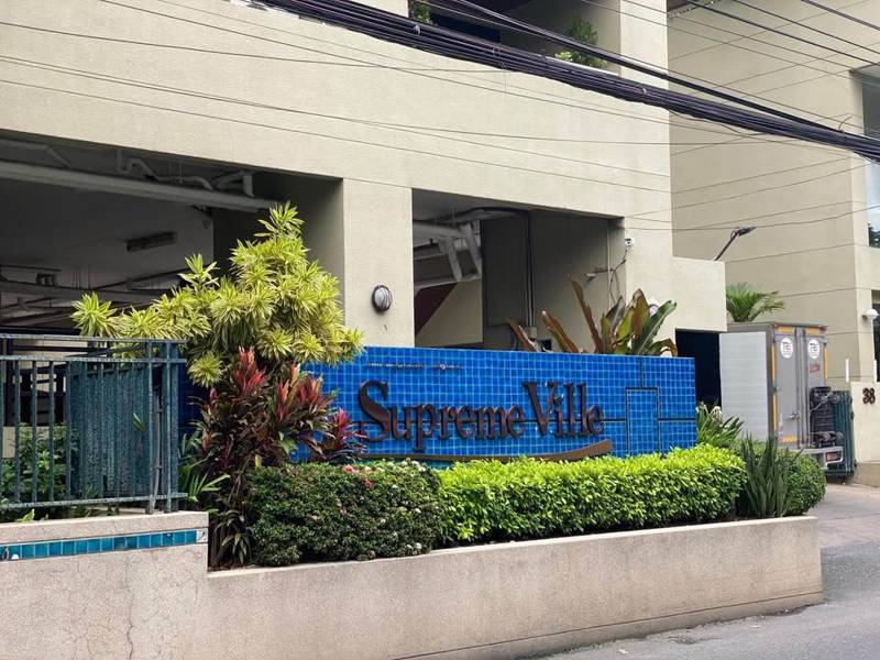 Supreme Ville · 2 bedroom · 12.63 SqM · Floor 6 · Rama 4, Bangkok · Photo 1 Supreme Ville 2-bedroom Condo in Rama 4, Bangkok – photo 1