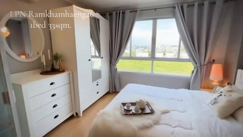 Lumpini Ville Ramkhamhaeng 60/2 · 1 bedroom · 33 SqM · Floor 8 · Ramkhamhaeng, Bangkok · Photo 1 Lumpini Ville Ramkhamhaeng 60/2 1-bedroom Condo in Ramkhamhaeng, Bangkok – photo 1