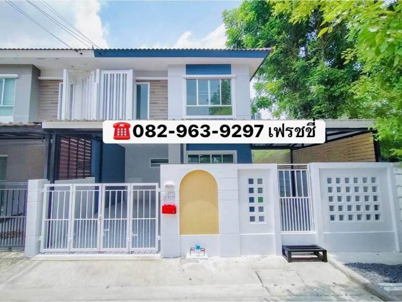 Pruksa Ville 62/1 · 3 bedroom · 104.8 SqM · Rangsit-Lam Luk Ka, Pathum Thani · Photo 1 Pruksa Ville 62/1 3-bedroom Townhouse in Rangsit-Lam Luk Ka, Pathum Thani – photo 1