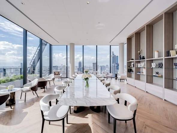 Tait Sathorn 12 · 3 bedroom · 135 SqM · Floor 28 · Bang Rak, Bangkok · Photo 4 Tait Sathorn 12 3-bedroom Condo in Bang Rak, Bangkok – photo 4