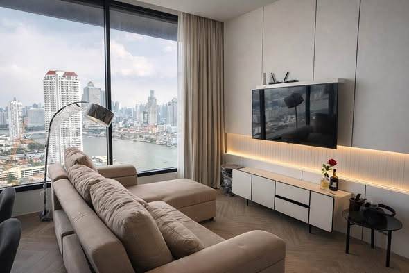 Chapter Charoennakhorn-Riverside · 2 bedroom · 68 SqM · Floor 28 · Riverside, Bangkok · Photo 1 Chapter Charoennakhorn-Riverside 2-bedroom Condo in Riverside, Bangkok – photo 1