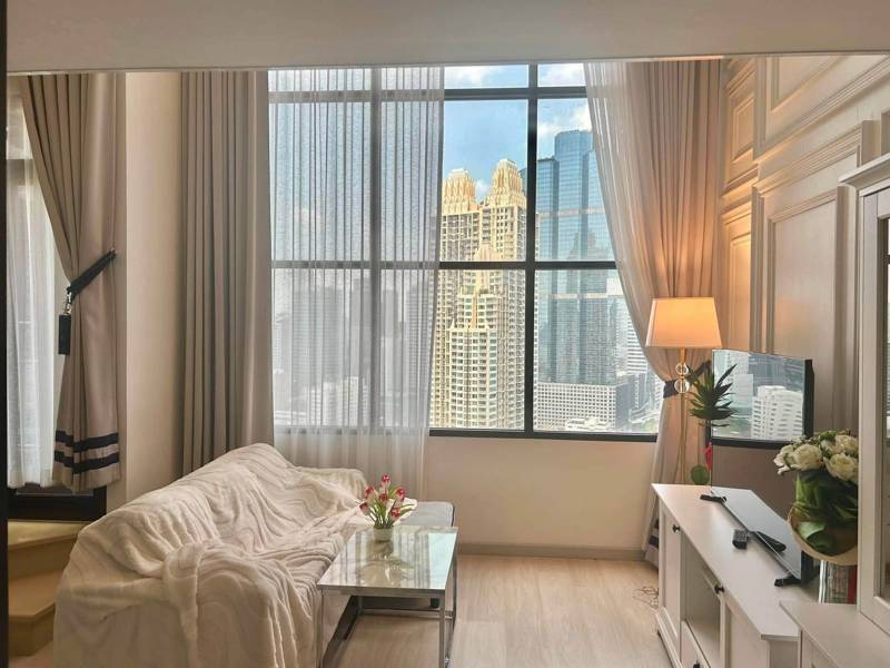 KnightsBridge Prime Sathorn · 1 bedroom · 39 SqM · Floor 29 · Sathorn, Bangkok · Photo 2 KnightsBridge Prime Sathorn 1-bedroom Condo in Sathorn, Bangkok – photo 2