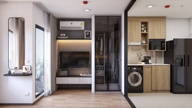 Life Rama 4 - Asoke · 1 bedroom · 26.65 SqM · Floor 14 · Rama 4, Bangkok · Photo 2 Life Rama 4 - Asoke 1-bedroom Condo in Rama 4, Bangkok – photo 2