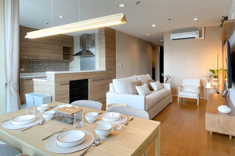 Villa Sikhara · 2 bedroom · 91 SqM · Floor 6 · Thong Lo, Bangkok · Photo 2 Villa Sikhara 2-bedroom Condo in Thong Lo, Bangkok – photo 2