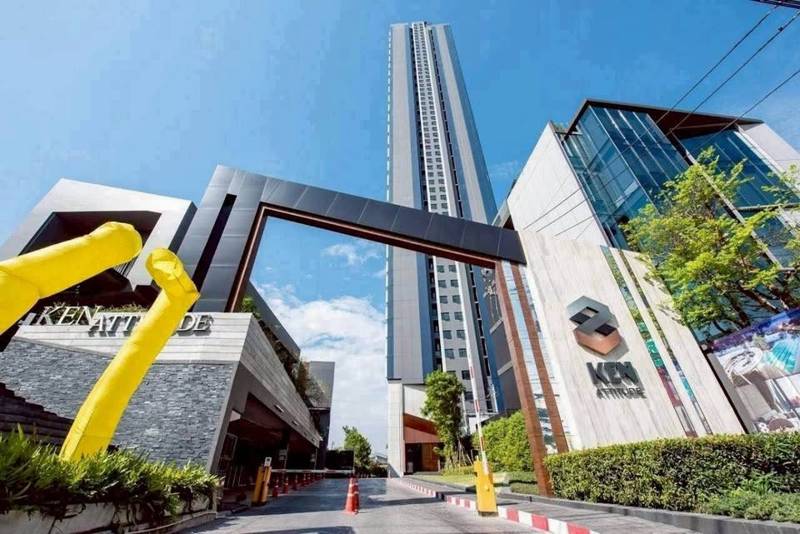KEN Attitude Rattanathibet · 1 bedroom · 38 SqM · Floor 1 · Nonthaburi · Photo 2 KEN Attitude Rattanathibet 1-bedroom Condo in Nonthaburi – photo 2