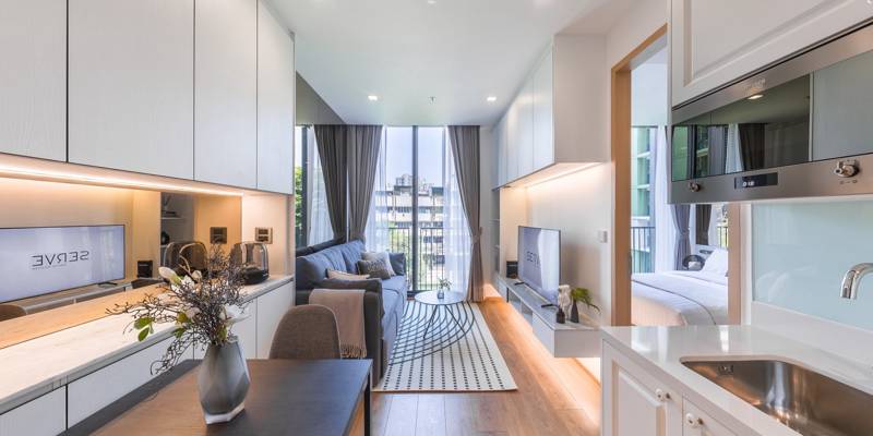 Noble BE33 · 1 bedroom · 34.33 SqM · Floor 3 · Phrom Phong, Bangkok · Photo 1 Noble BE33 1-bedroom Office in Phrom Phong, Bangkok – photo 1