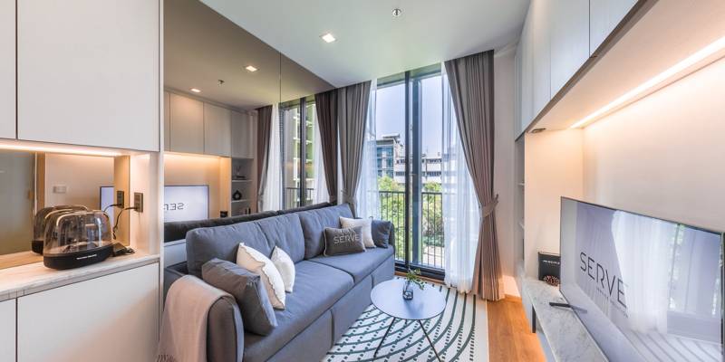 Noble BE33 · 1 bedroom · 34.33 SqM · Floor 3 · Phrom Phong, Bangkok · Photo 5 Noble BE33 1-bedroom Office in Phrom Phong, Bangkok – photo 5