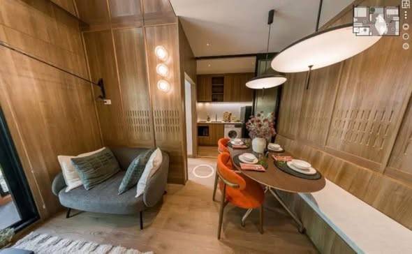 Nue Epic Asok-Rama9 · 1 bedroom · 36 SqM · Floor 8 · Photo 3 Nue Epic Asok-Rama9 1-bedroom Condo – photo 3