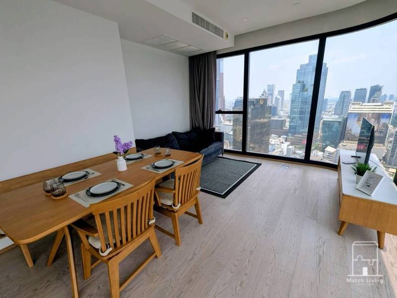 Ashton Chula-Silom · 2 bedroom · 57.5 SqM · Floor 34 · Silom, Bangkok · Photo 2 Ashton Chula-Silom 2-bedroom Condo in Silom, Bangkok – photo 2