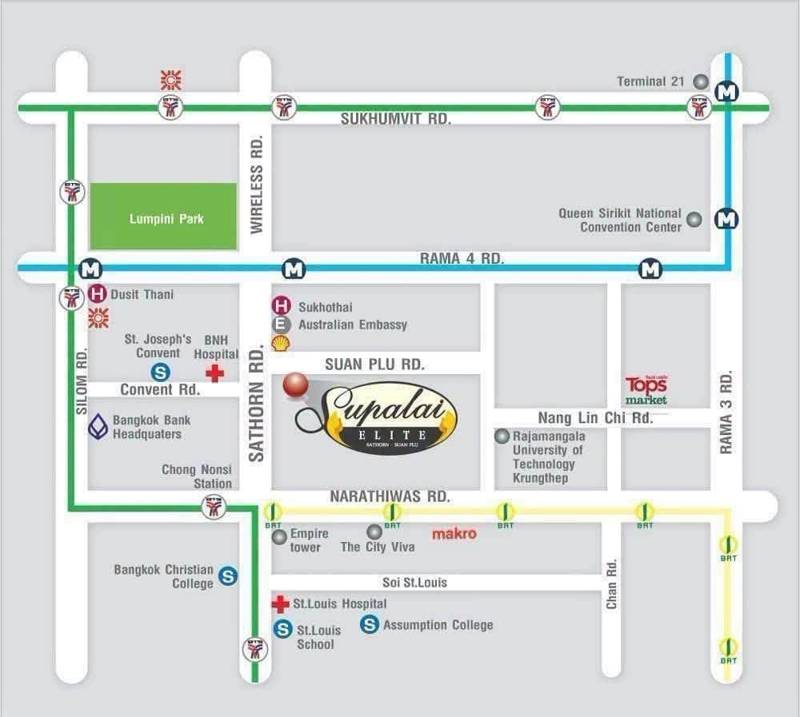 The Sukhothai Residences · 2 bedroom · 110 SqM · Floor 15 · Sathorn, Bangkok · Photo 2 The Sukhothai Residences 2-bedroom Condo in Sathorn, Bangkok – photo 2