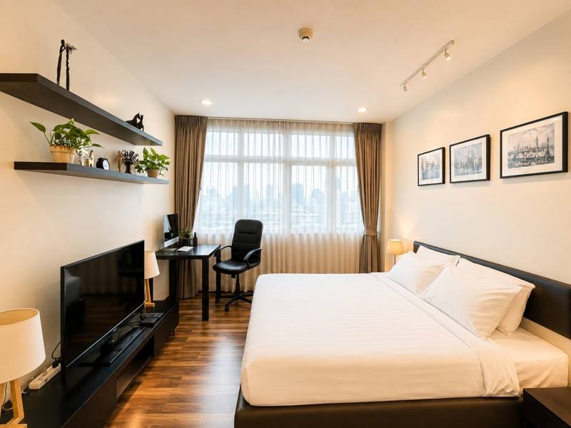 Chewathai Ratchaprarop · 2 bedroom · 55 SqM · Floor 22 · Victory Monument, Bangkok · Photo 2 Chewathai Ratchaprarop 2-bedroom Condo in Victory Monument, Bangkok – photo 2