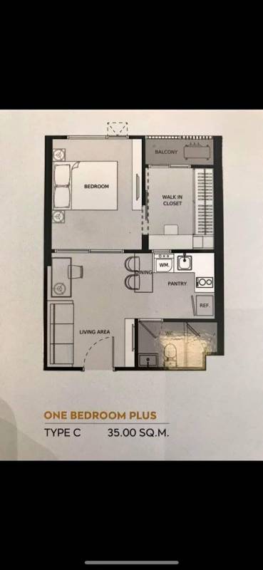 Life Asoke · 1 bedroom · 35 SqM · Floor 28 · Asoke, Bangkok · Photo 3 Life Asoke 1-bedroom Condo in Asoke, Bangkok – photo 3
