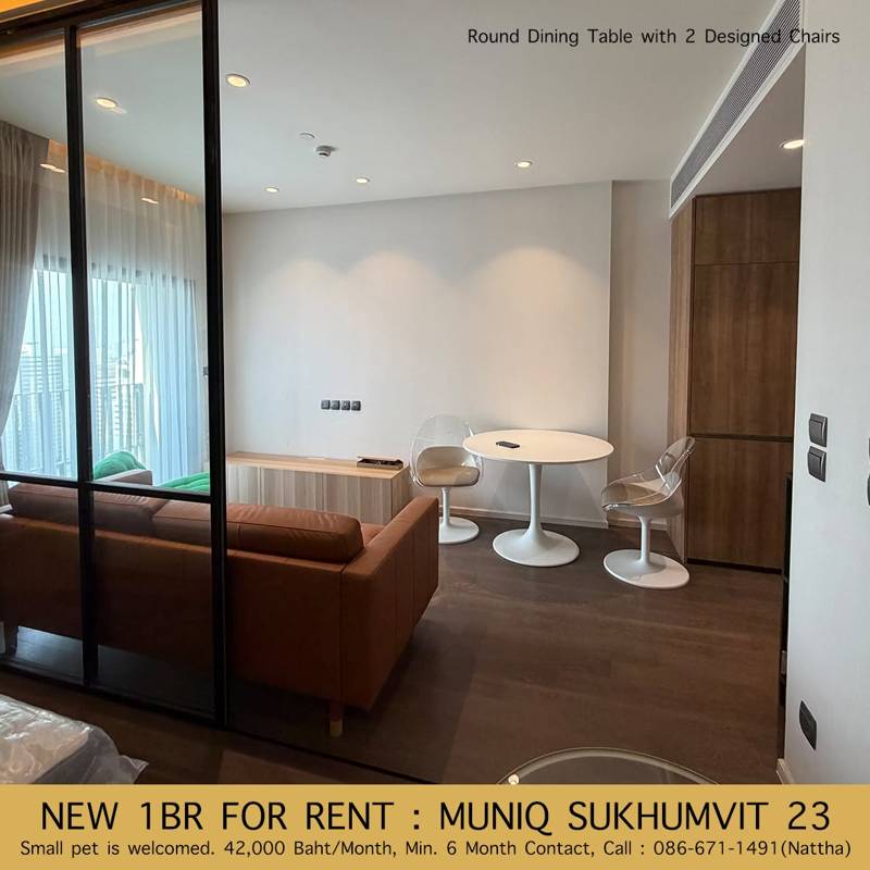 MUNIQ Sukhumvit 23 · 1 bedroom · 43 SqM · Watthana, Bangkok · Photo 3 MUNIQ Sukhumvit 23 1-bedroom Condo in Watthana, Bangkok – photo 3