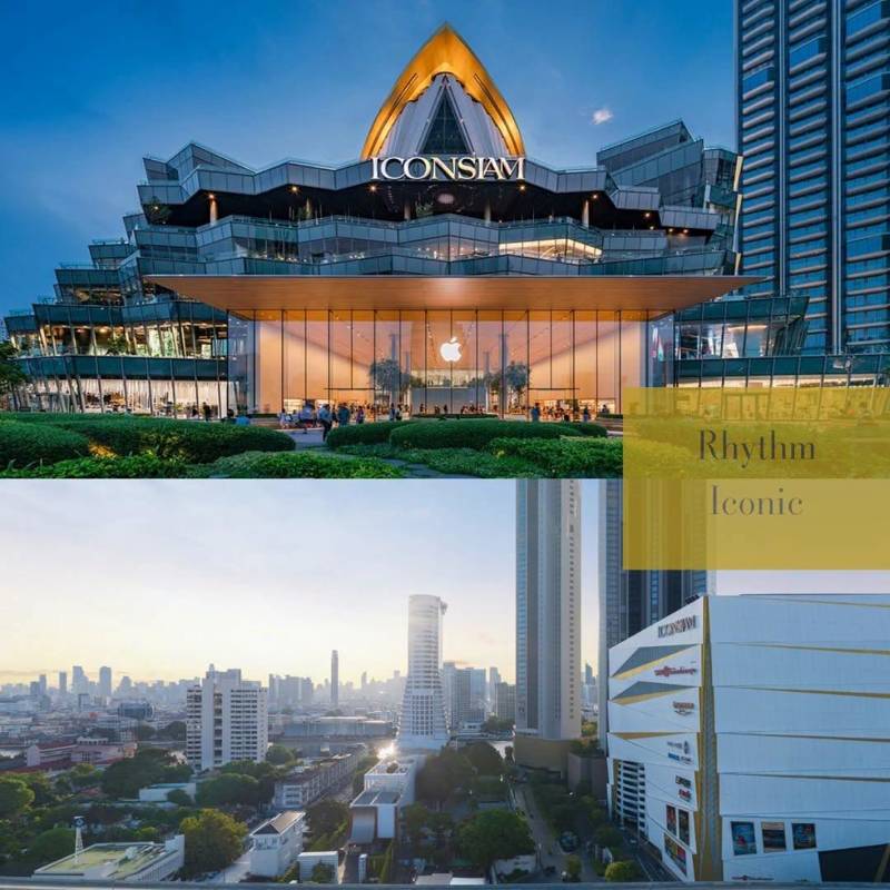 RHYTHM Charoennakhon Iconic · 1 bedroom · 43.5 SqM · Floor 16 · Thonburi, Bangkok · Photo 1 RHYTHM Charoennakhon Iconic 1-bedroom condo in Thonburi, Bangkok – photo 1